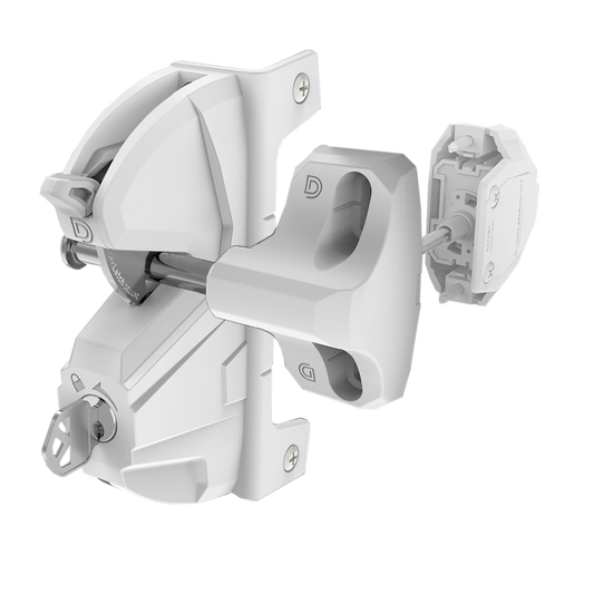 Gate latch White