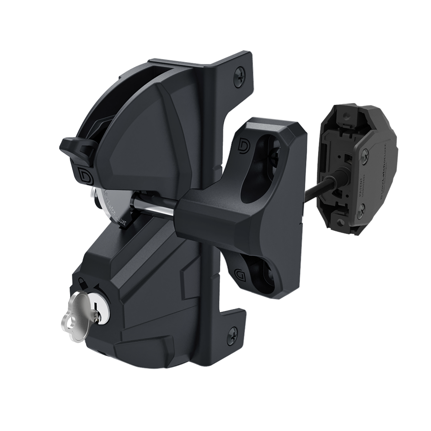 Gate latch Black